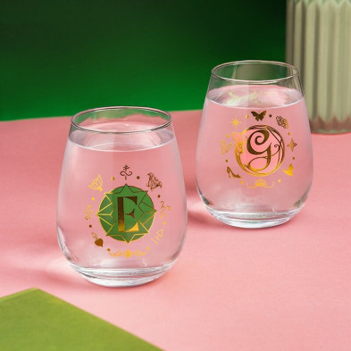 Set de 2 vasos cristal Wicked